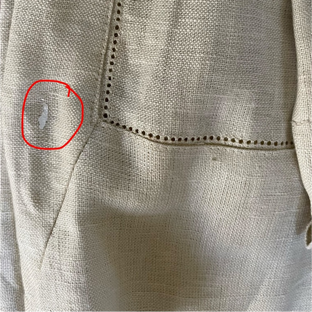 2 VTG Nate Berkus Linen Neutral Curtains - Picture 7 of 10